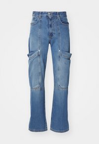 ULTRAPOCKET TROUSERS - Vaqueros rectos - deep blue