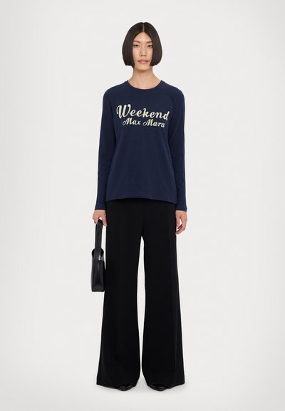 WEEKEND MaxMara QUINOA - Hosszú ujjú felső - blu