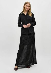mbyM MAILILY-M - Fustă maxi - black