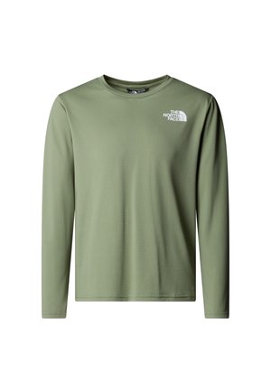 The North Face TEEN TEE - Bluză cu mânecă lungă - bark mist