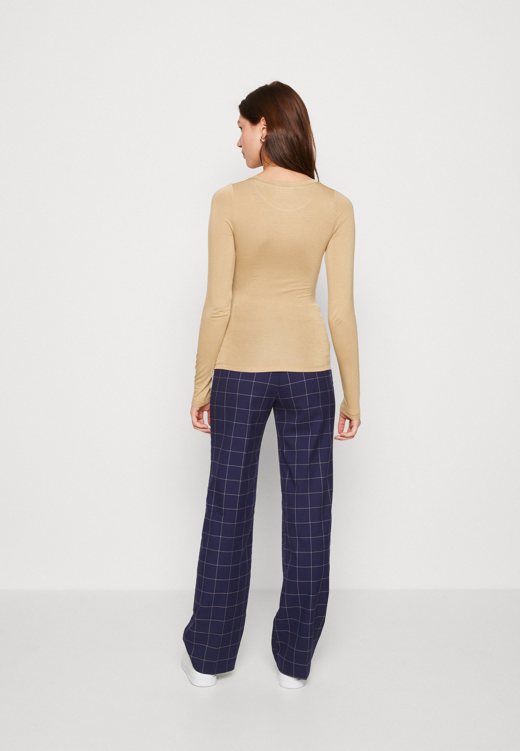 JJXX Jxharmony LS - Maglietta Aderente Maniche Lunghe Donna (95% Viscosa, 5% Elastan)