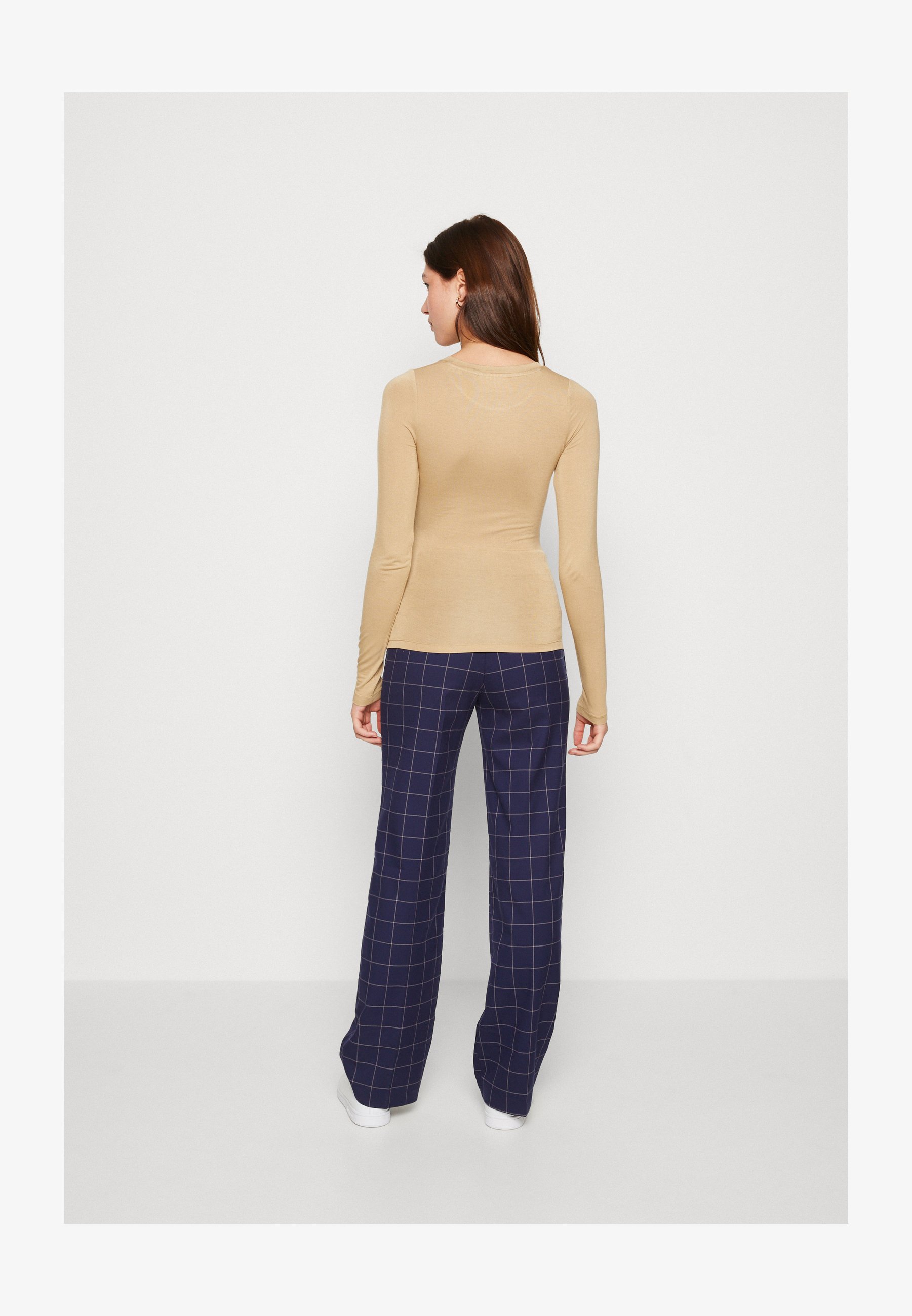 JJXX Jxharmony LS - Maglietta Aderente Maniche Lunghe Donna (95% Viscosa, 5% Elastan)