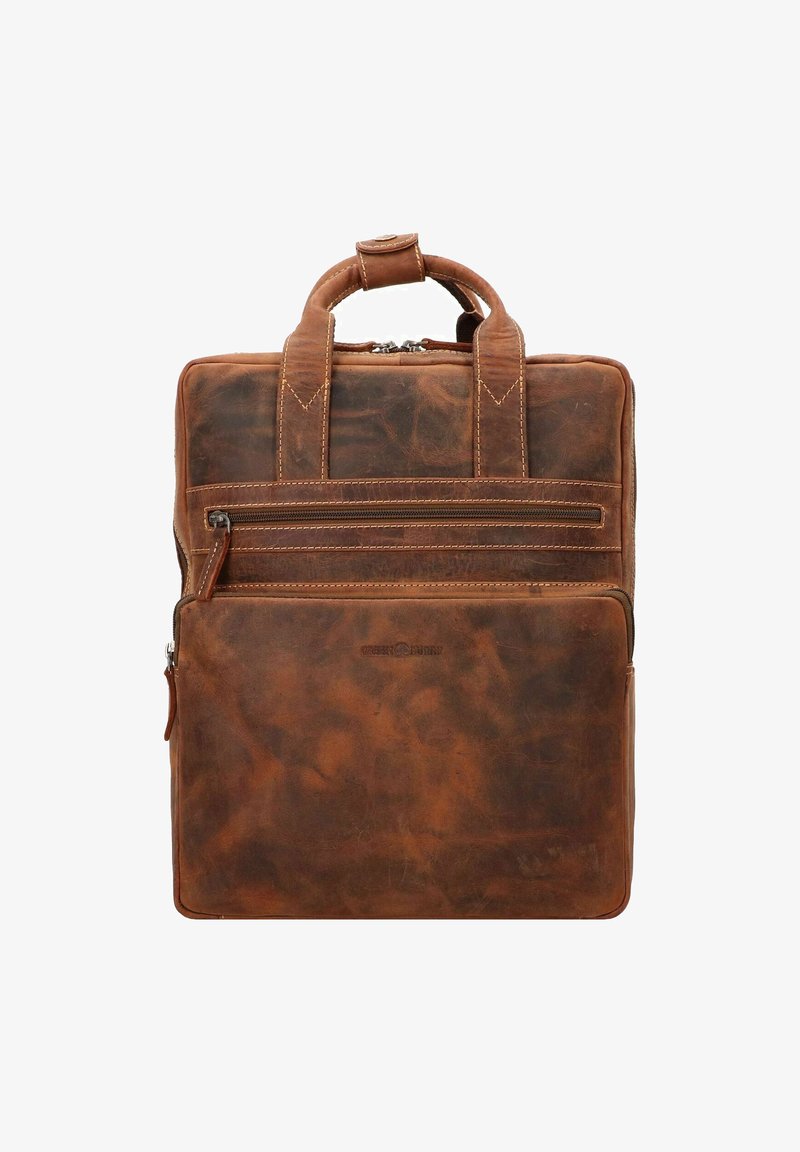 Greenburry VINTAGE - Tagesrucksack - braun