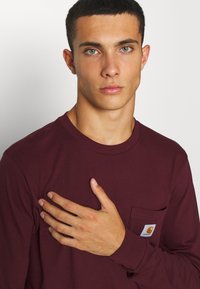Carhartt WIP POCKET - Camisola de manga comprida - wine
