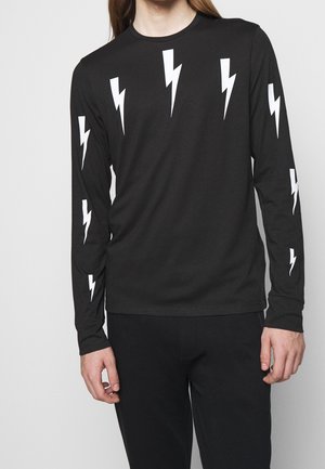 Long sleeved top - black
