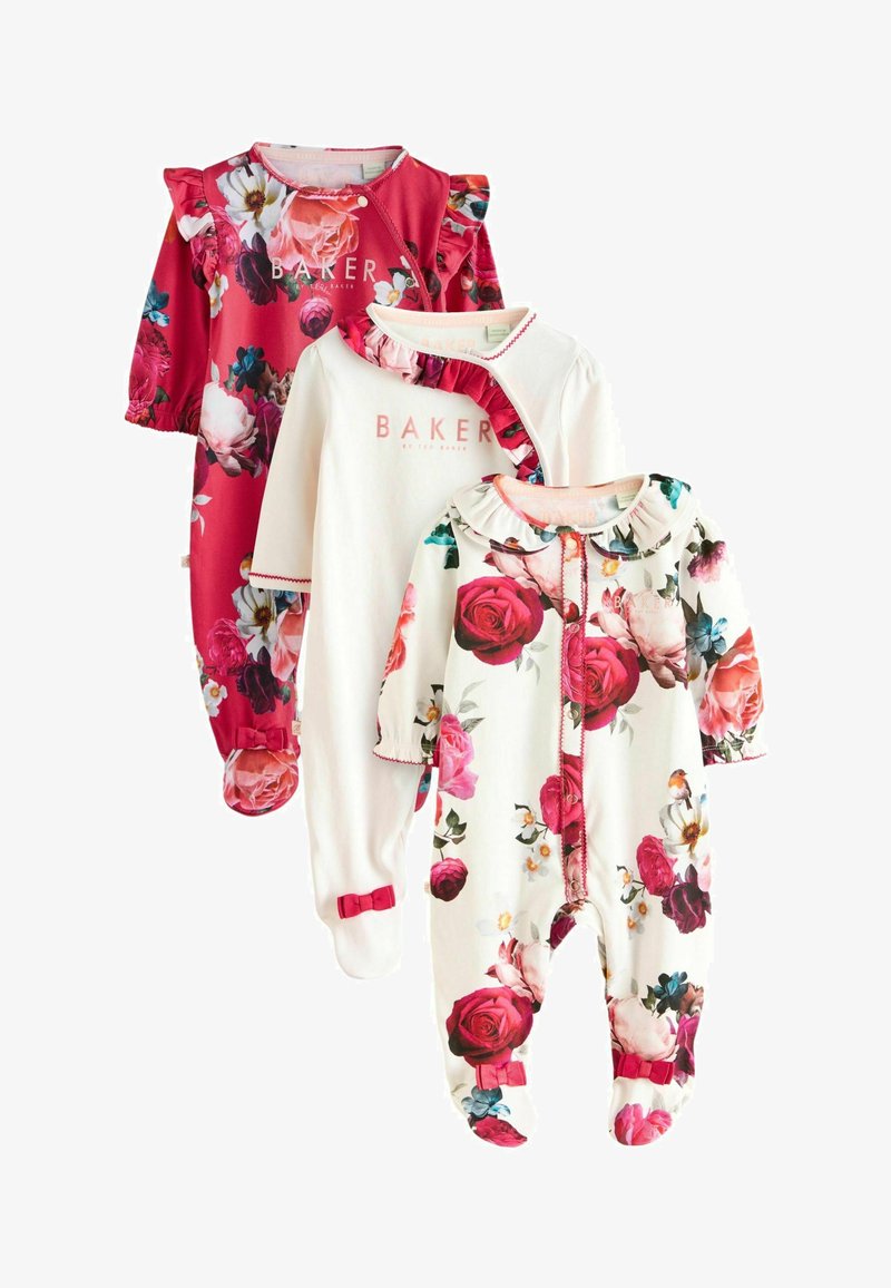 Baker by Ted Baker MULTI BLOSSOM 3 PACK-REGULAR FIT - Overal na spanie - red