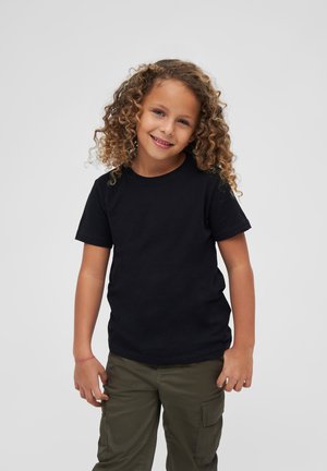 T-shirt con stampa - black