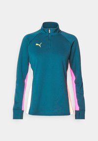 INDIVIDUALBLAZE - Sweatshirt - ocean tropic/electric lime