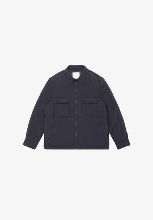 Edwin, NEST PADDED OVERSHIRT - Overgangsjakke - dark navy