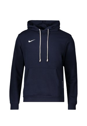 Felpa con cappuccio - blauweiss