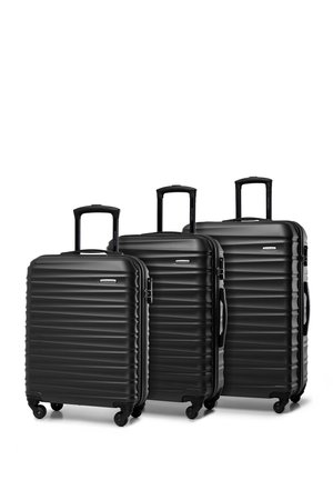 LUGGAGE SET FROM ABS - Wheeled suitcase - schwarz