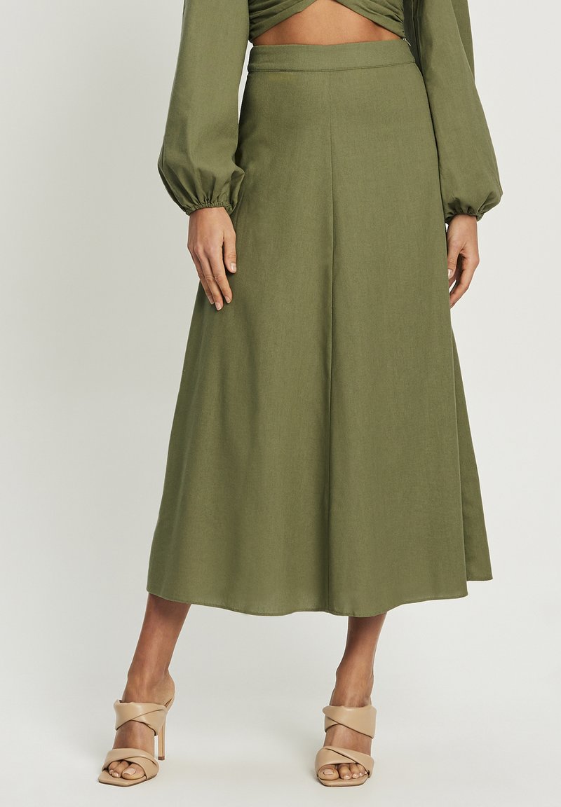WILLA VISTA Aline skirt olive green/green Zalando.de