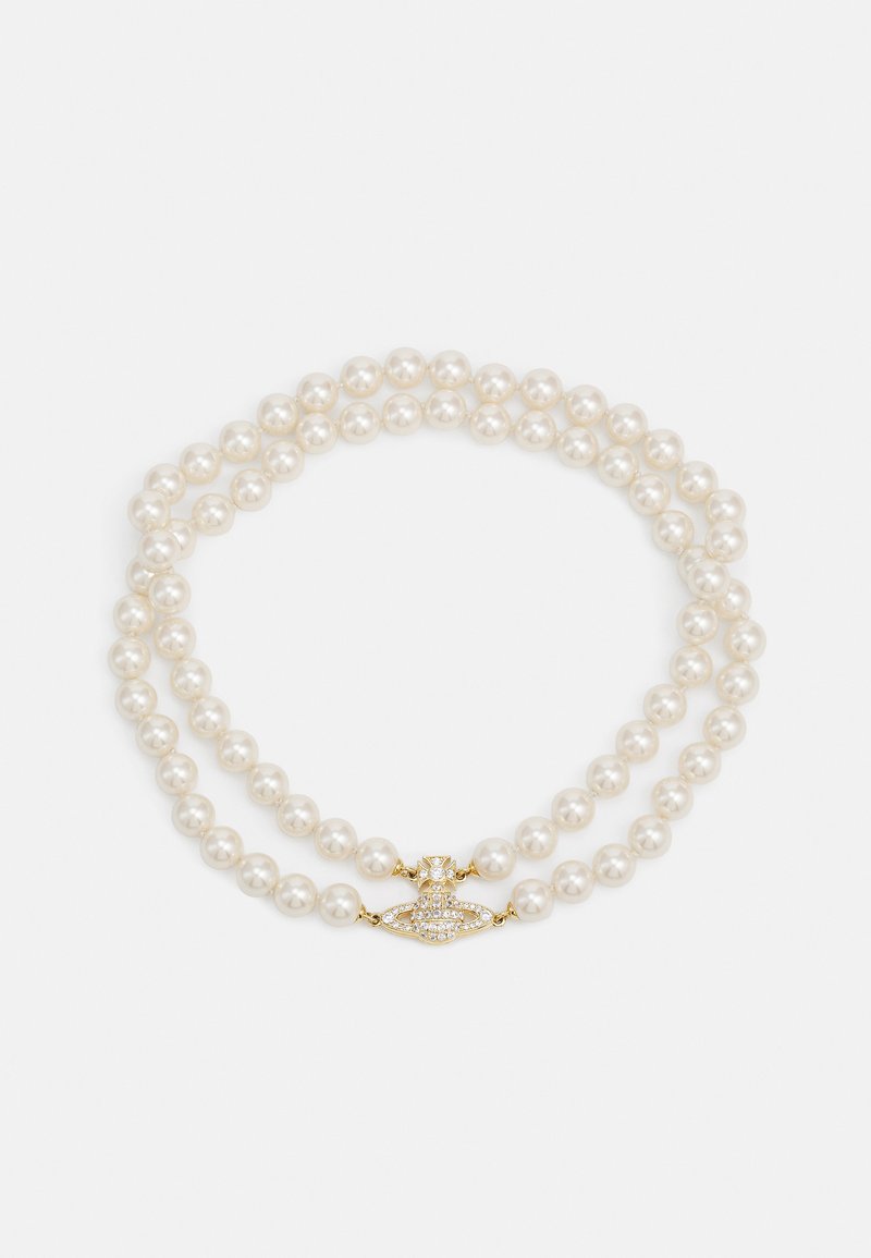 Vivienne westwood choker pearl gold Clearance