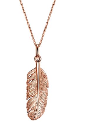 Necklace - rose gold-coloured