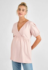 MATERNITY FIT - SHORT SLEEVE - Print T-shirt - rose