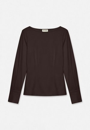 Vero Moda, BLOUSE AWDIXIE TOP - Blouse - chocolate torte