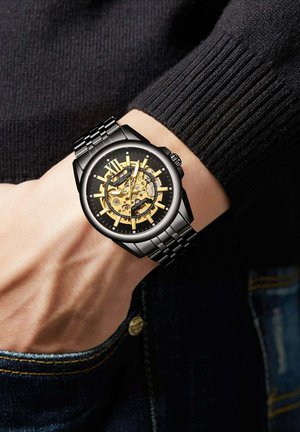 Anthony James LIMITED EDITION MYSTIQUE AUTOMATIC  - Horloge - black