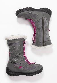 LICO - CATHRIN - Snowboots  - grau/pink Miniatuurafbeelding 1