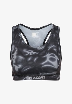 Hummel TWIST - Brassières de sport à maintien normal - black