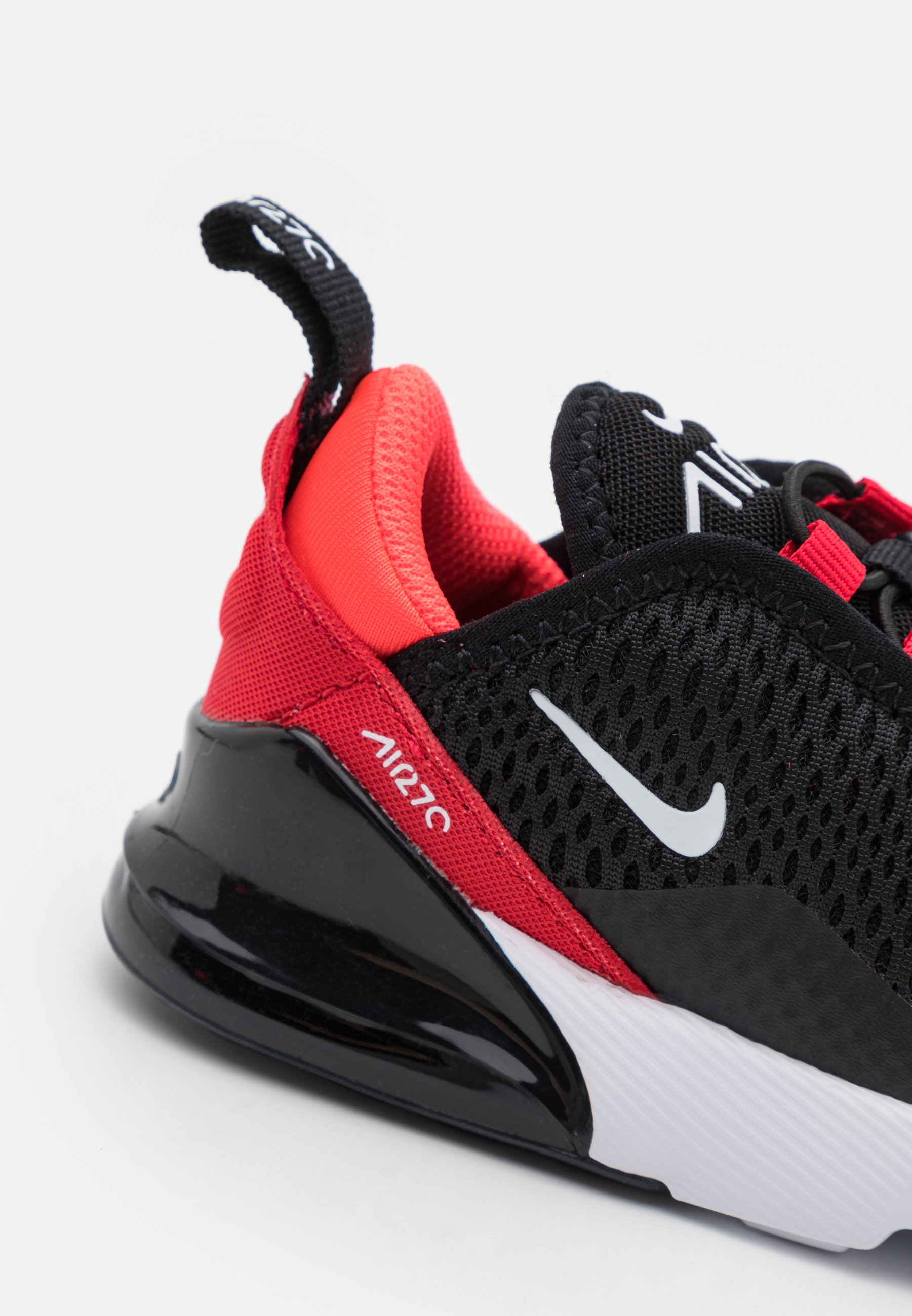 nike air max 270 white black university red