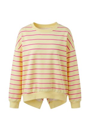 myMo, Felpa - yellow stripe