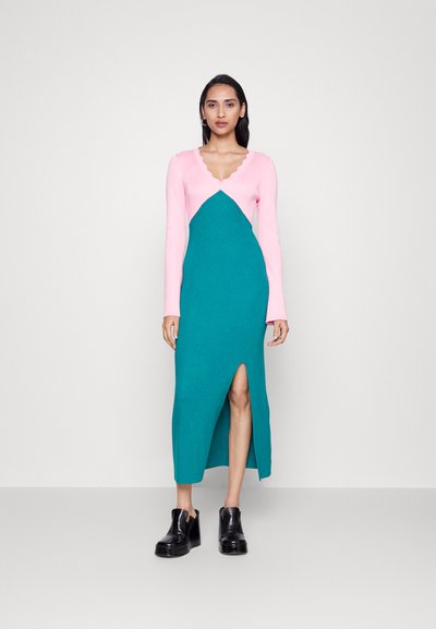 Olivia Rubin REESE - Robe pull - pink/ khaki