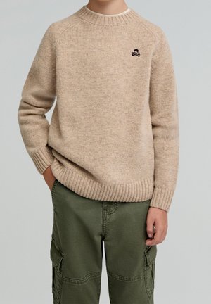 Scalpers, Pullover - beige