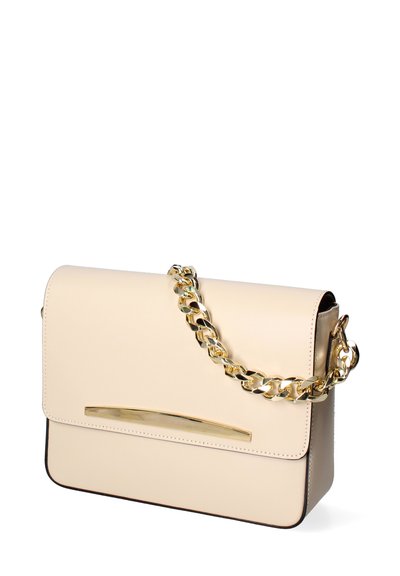 John Richmond SHOULDER - Sac à main - beige and gold