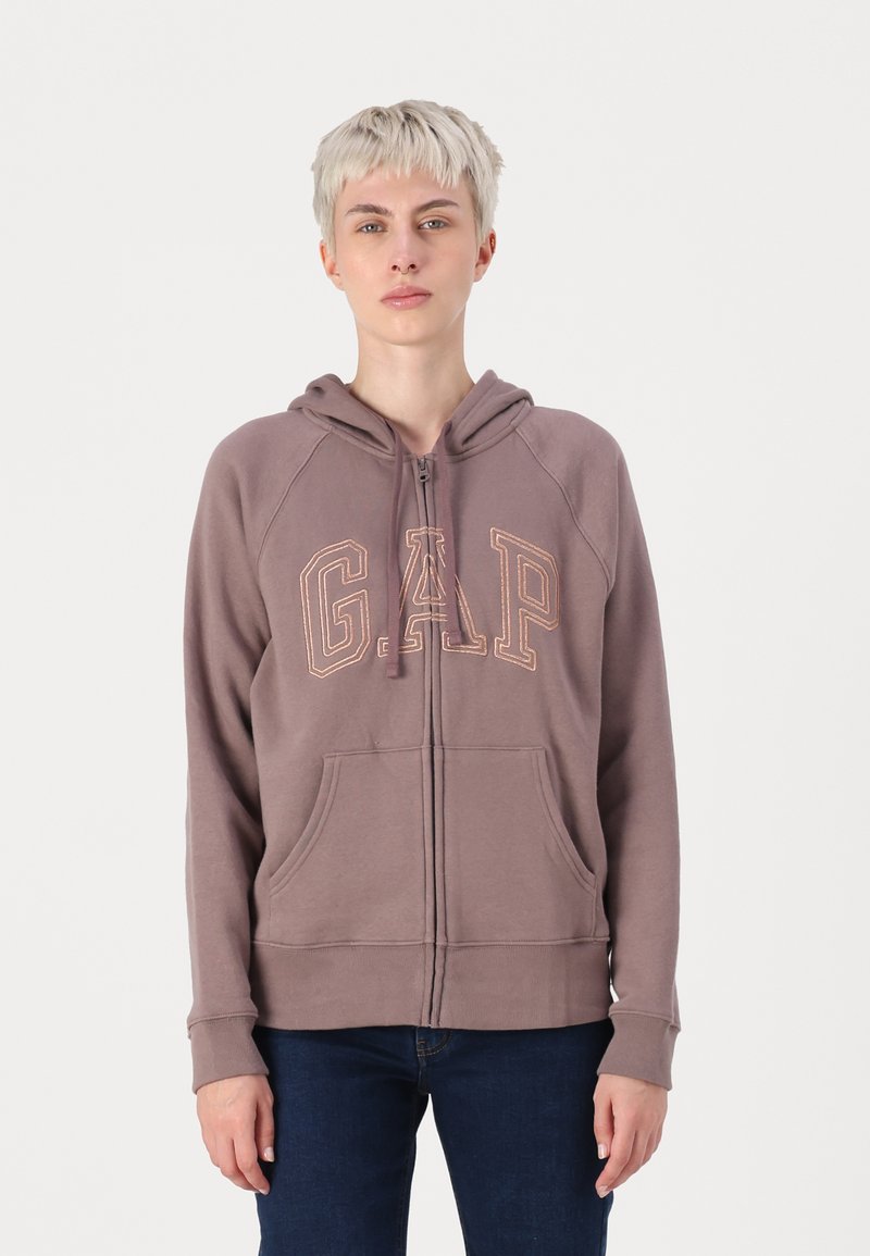 GAP HERITAGE - Majica s kapuljačom - wassel gold lurex