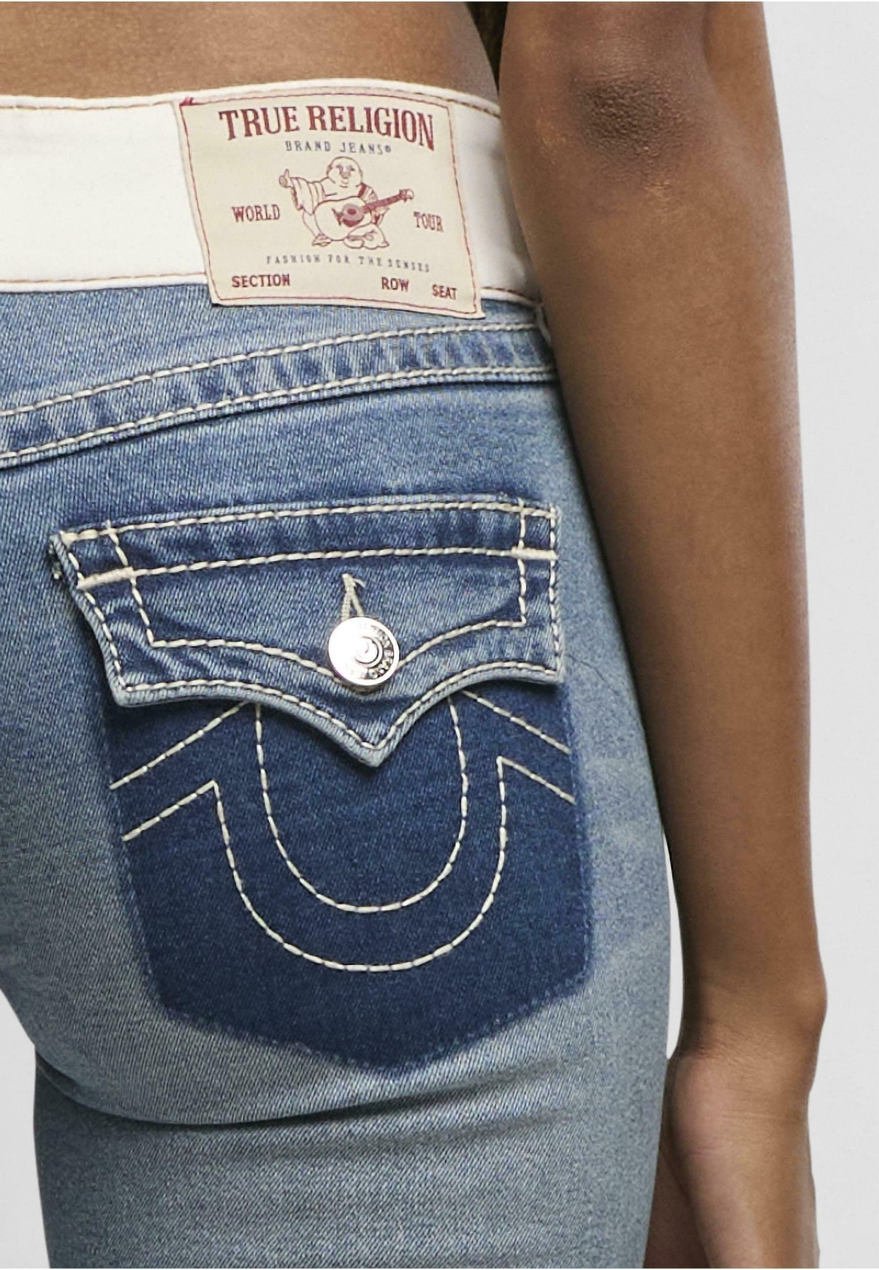 True Religion RIP REPAIR JOEY MR FLARE BIG - Bootcut jeans - blue