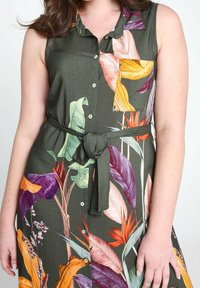 Cassis Robe chemise - khaki