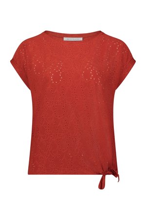 Betty & Co, BETTY & CO MIT STRUKTUR CASUAL-SHIRT - Bluse - dunkelrot