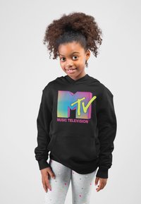 Henry Tiger MTV FLUORESCENT - Felpa con cappuccio - black