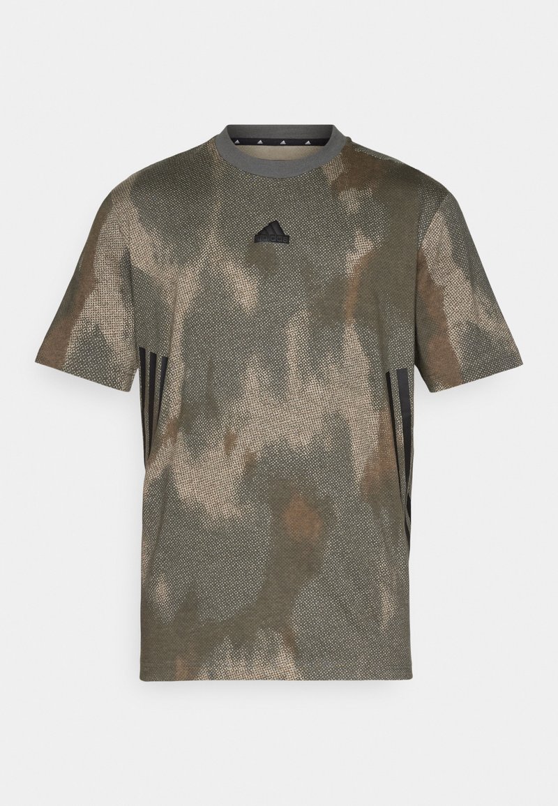 adidas Sportswear T-shirt print kaki adidas Sportswear T-shirt print kaki