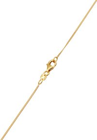 Collier en chaîne en or avec un design de maillons fins, une surface texturée et un fermoir à homard sécurisé.
