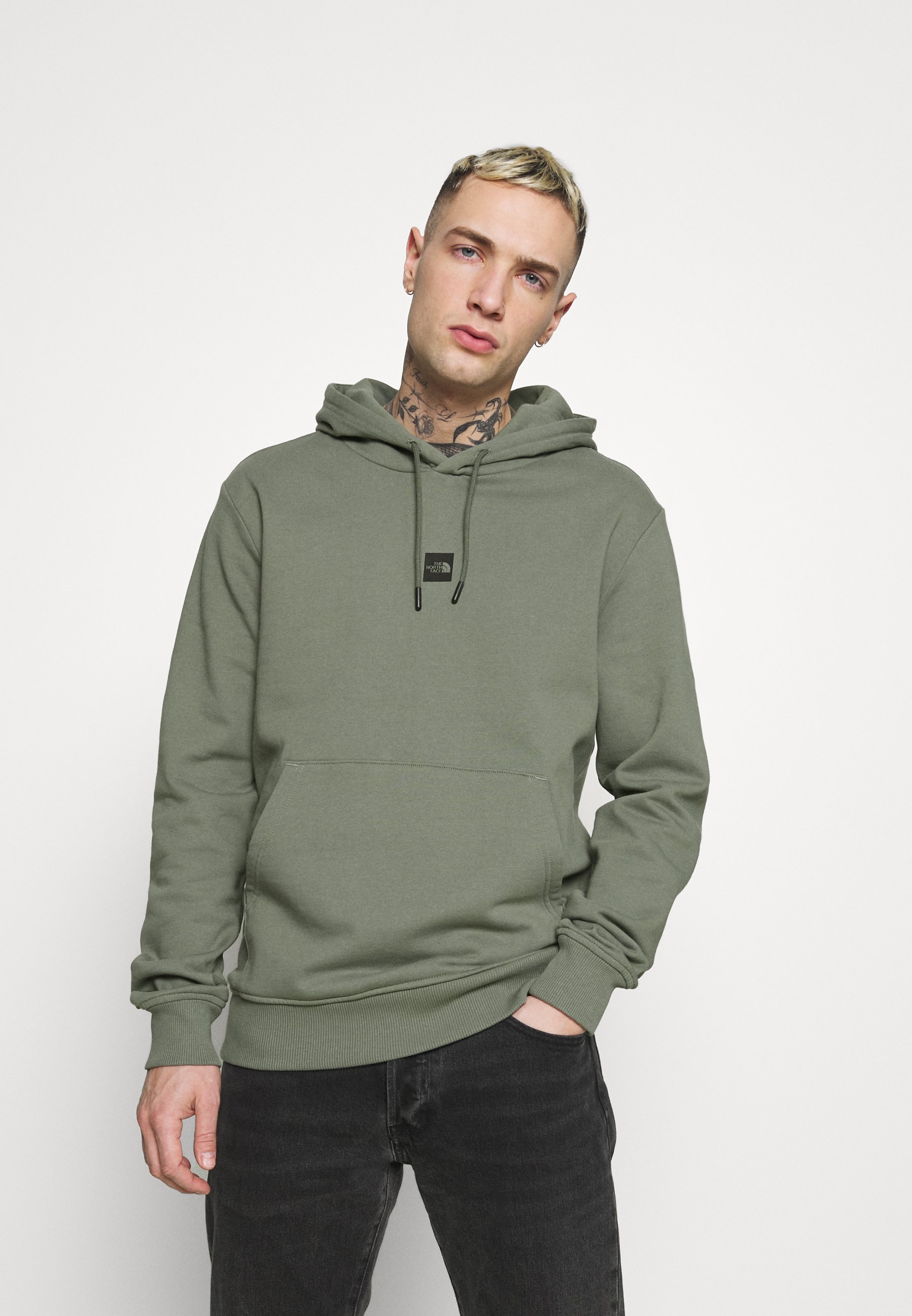 north face olive hoodie