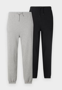 JPSTMORGAN CHARGE 2 PACK - Joggebukse - black/light grey melange