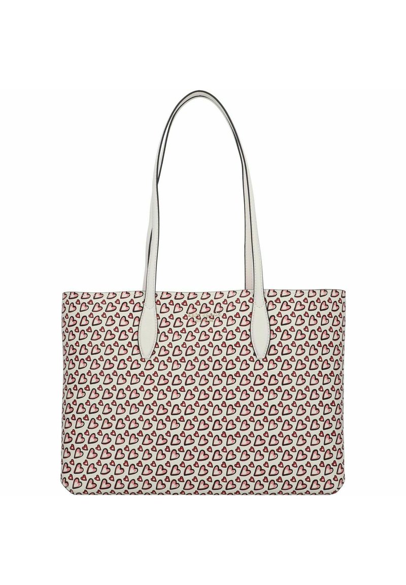 kate spade new york ALL DAY FANCY HEARTS Shopping Bag cafe mocha