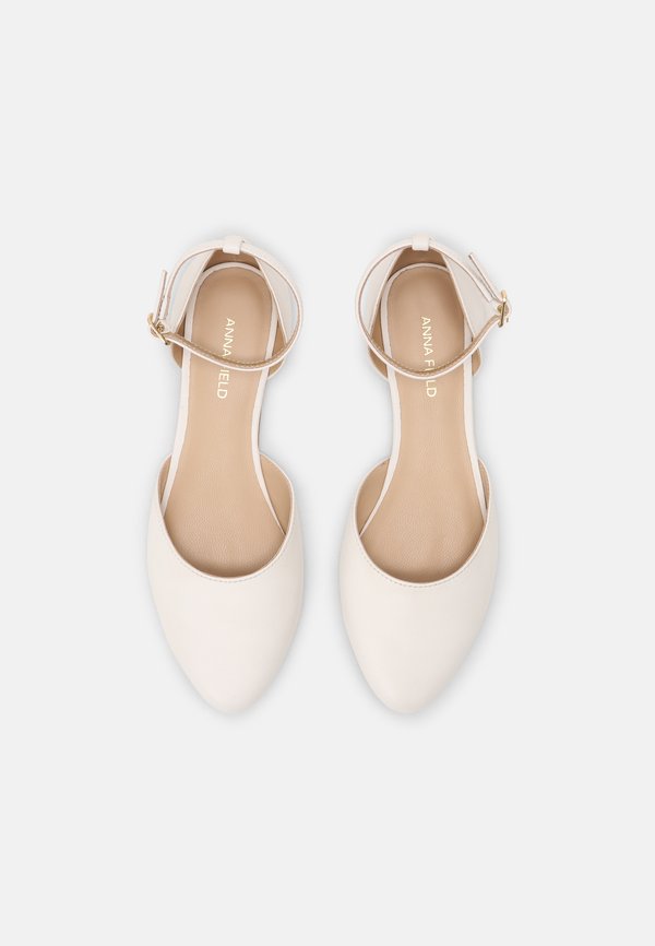 LEATHER - Ankle strap ballet pumps4