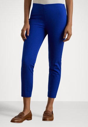 STRETCH TWILL SKINNY CROPPED PANT - Trousers - cruise royal