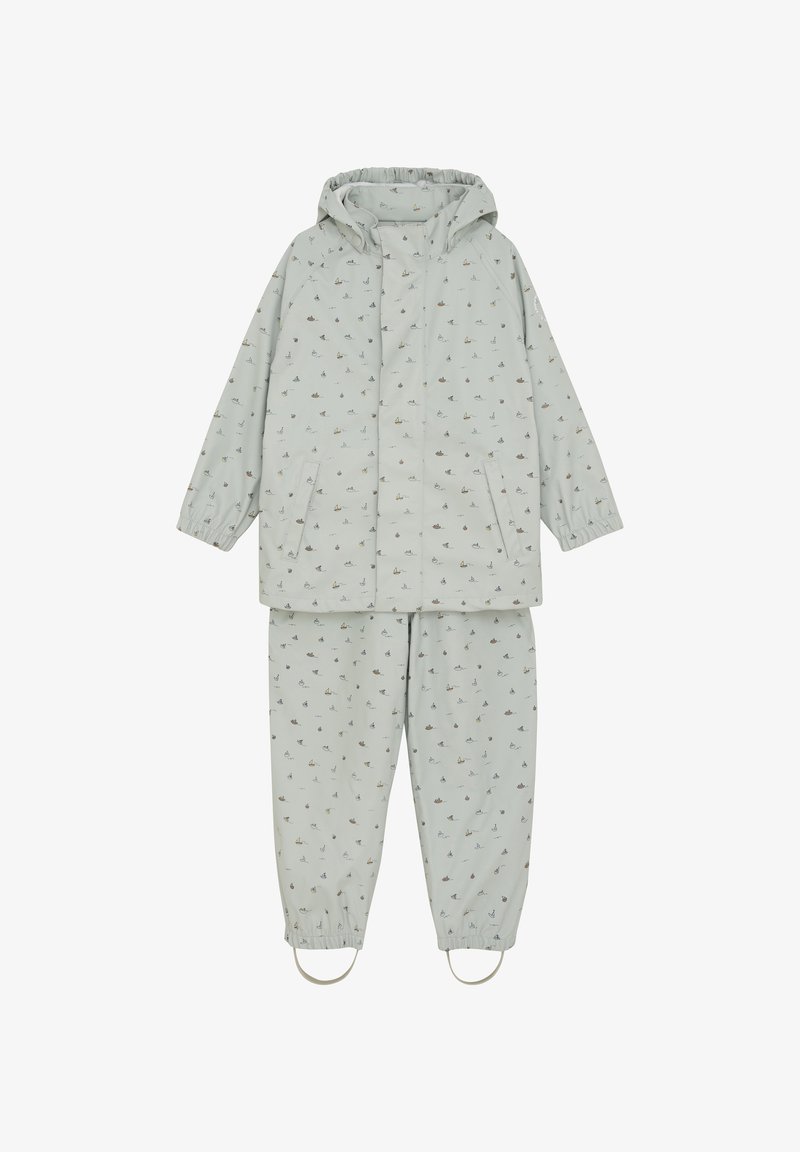 EN FANT SET ALL OVER PRINT - Regnbukser - jadeite