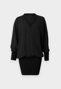 ALBICOCCA ABITO FLUIDO TECNICO - Robe de jour - nero limousine