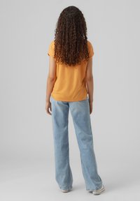 Vero Moda VMAVA PLAIN - Camiseta básica - mock orange