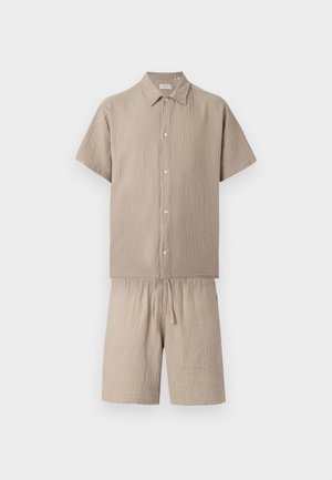 Jack & Jones, JORNANTUCKET CLOTH SHIRT SET - Short - vintage khaki