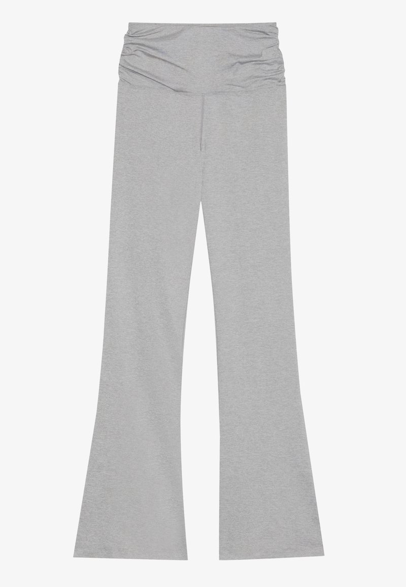 Even&Odd active FLARED HIGH RISE LEGGINGS WITH SIDE RUCHING - Tights ...
