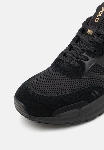 Polo Ralph Lauren LACE UNISEX - Tenisky - black/gold