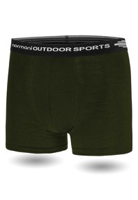normani Outdoor Sports 2ER PACK MERINO BOXERSHORTS UNTERHOSE FUNKTIONSUNTERWASCHE SPORTHOSE - Boxer Briefs - grün