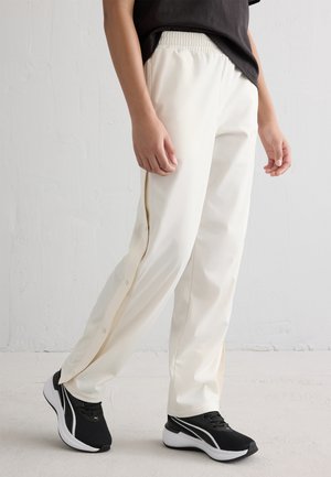 WARDROBE RELAXED POPPER PANTS UNISEX - Tréningruha alsók - alpine snow
