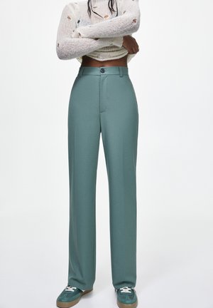 Pantalon classique - dark green