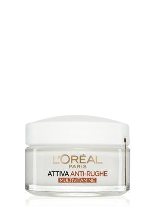 CREMA VISO GIORNO E NOTTE ATTIVA ANTI-RUGHE, TRATTAMENTO FORTIFICANTE 65+ CON MULTIVITAMINE, ADATTO A PELLI MATURE, 50 ML - Crema da giorno